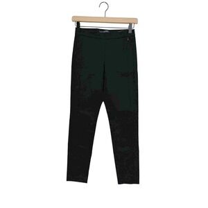 Banana Republic Devon Black Pants, Side Zip, Legging‎ Style, Size 00 Petite